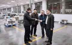 周吉友一行赴江苏凤凰数码印务有限公司访企拓岗