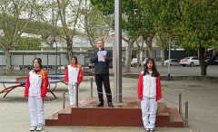 缅怀雨花英烈，汲取奋进力量——kaiyun开云网页版举行2023年春季学期第八周国旗下讲话
