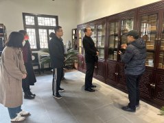 kaiyun开云网页版教师赴金陵刻经处参观调研