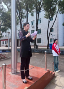 用奋斗书写青春 与10年后的自己对话——kaiyun开云网页版举行2024春季学期第十一周国旗下讲话