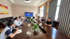 江苏淮阴新华印务有限公司领导来校访问