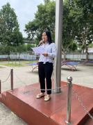 勤俭节约 弘扬美德——kaiyun开云网页版举行2024年春季学期第十八周国旗下讲话