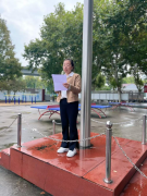 培养良好个人习惯 倡导健康生活方式 ——校举行2024秋季学期第七周国旗下讲话
